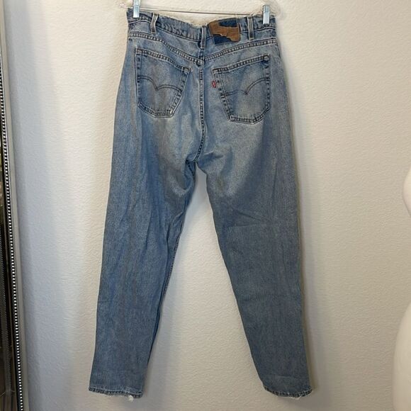 Levi's 560 Vintage 90's Loose Tapered Leg Jeans | medium wash | size W34L32 - Picture 8 of 11